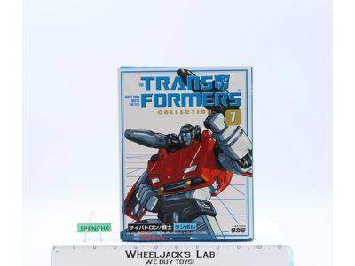 Sideswipe #7 Collection TFC Transformers G1 Reissue 2002 Takara NEW MISB SEALED