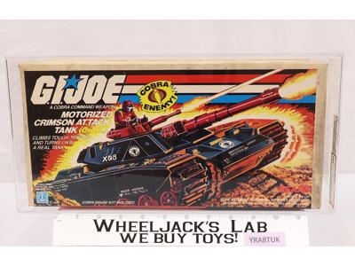 C.A.T. Sears Exclusive AFA GRADED 75+ GI Joe 1989 Hasbro Vehicle NEW SEALED