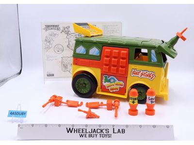 Party Wagon 100% Complete Teenage Mutant Ninja Turtles TMNT 1989 Playmates