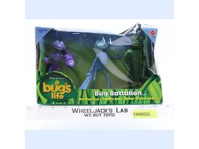 Bug Battalion A Bug's Life Disney Pixar 1998 Mattel New MISB Action Figure