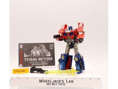 Optimus Prime 100% Complete Transformers Titans Return 2016 Hasbro Action Figure