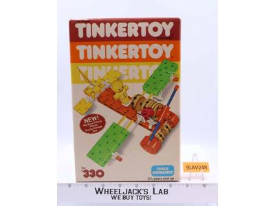 Tinkertoy Building Set #330 1970's Child Guidance