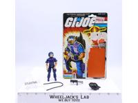 Tele-Vipers V1 100% Complete W/Card GI Joe 1985 Hasbro Vintage Action Figure