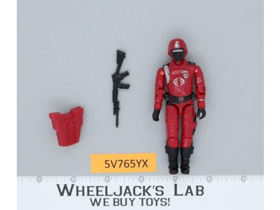 Crimson Guard V1 100% Complete G.I. Joe 1985 Hasbro Vintage Action Figure