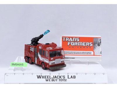 Inferno 100% Complete Voyager Class Transformers Universe 2008 Hasbro Figure