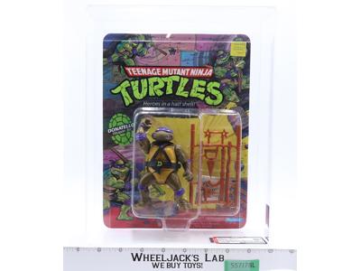 Donatello Soft Head Fan Club Flyer AFA GRADED 80+ 80/80/85 TMNT 10-Back NEW