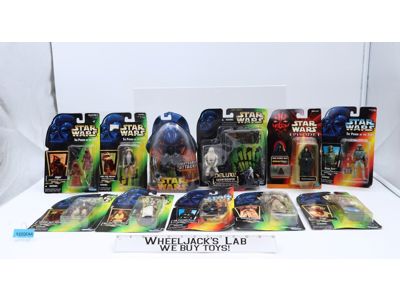 Lot of 11 Star Wars Power of the Force & Episode 1 1990s Hasbro NEW SEALED