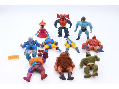 Lot of 10 He-Man Masters Of The Universe MOTU Vintage 1980's Mattel Figures