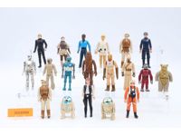 Lot of 20 Star Wars 1970s-1980s Kenner Vintage Action Figures