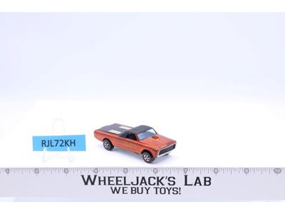 Custom Fleetside Orange Hot Wheels Mattel Vintage 1968 Redline RL