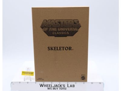 Skeltor w/ Mailer MOSC NEW He-Man Classics MOTUC 2014 Mattel Action Figure