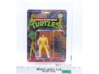 April O'Neil NO STRIPES AFA GRADED 85 85/85/80 TMNT 10-Back 1988 Playmates NEW