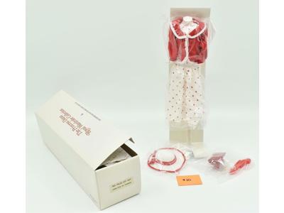 Red Polka Dot Suit Princess Diana Wardrobe Collection NRFB Danbury Mint