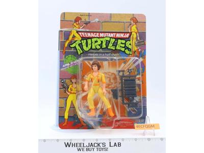 April O'Neil 1990 Teenage Mutant Ninja Turtles TMNT Playmates MOSC UNPUNCHED