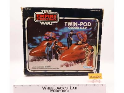 Twin Pod Cloud Car 100% Complete W/Box Star Wars ESB 1980 Kenner Figure Vehicle