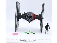 First Order Special Forces Tie Fighter W/ Pilot Complete Star Wars 2015 Hasbro