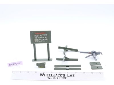 Machine Gun Defense Unit 100% Complete GI Joe 1984 Hasbro Action Figure Playset
