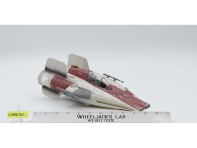 A-Wing Fighter Complete Star Wars POTF 1997 Hasbro Action Figure Vehicle