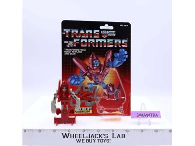 Powerglilde 100% Complete W/CARDBACK & BUBBLE NEAR MINT G1 Transformers