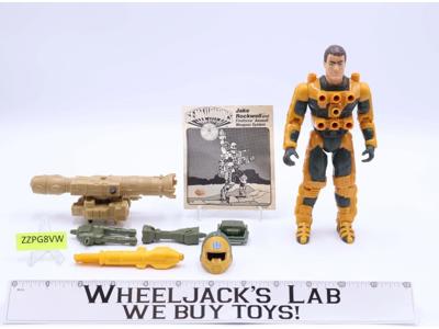 Jake Rockwell W/ Fireforce Complete Centurions 1986 Kenner Vintage Action Figure
