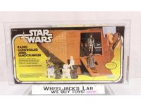 Radio Controlled Jawa Sandcrawler AFA Qualified 70 Star Wars 1979 Kenner Vehicle