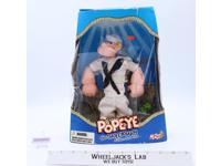 Popeye The Sailorman Navy Uniform 2001 Mezco Toyz 12" Action Figure NEW SEALED