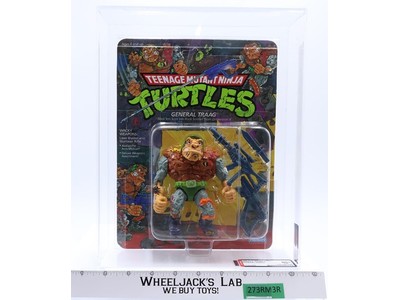 General Traag AFA GRADED 80+ 85/80/85 TMNT 20-Back 1989 Playmates NEW SEALED