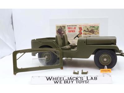 Stoney Smith Jeep GI Joe Action Man 1960's Marx 12" Scale Action Figure Vehicle