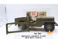 Stoney Smith Jeep GI Joe Action Man 1960's Marx 12" Scale Action Figure Vehicle
