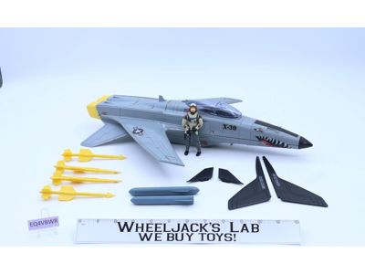 Conquest X-30 W/ Slip-Stream Complete G.I. Joe 1986 Hasbro Action Figure Vehicle