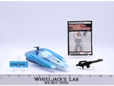 Blurr 100% Complete 1986 Vintage G1 Transformers Hasbro Action Figure