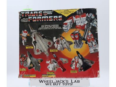 Superion 100% Complete W/Original Box & Insert 1986 Vintage G1 Transformers