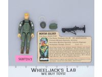 Short-Fuze V1.5 Swivel Arms 100% Complete G.I. Joe 1983 Hasbro Vintage Figure