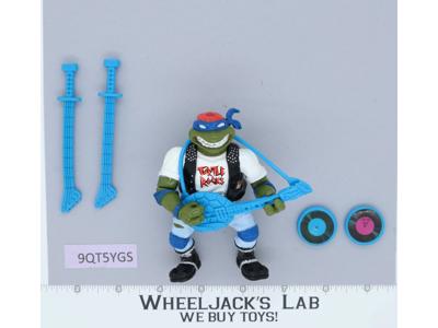 Classic Rocker Leo 100% Complete Teenage Mutant Ninja Turtle TMNT 1991 Playmates