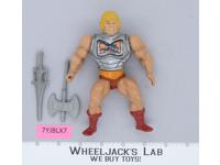 Battle Armor He-Man 100% Complete Masters of the Universe MOTU Mattel 1984