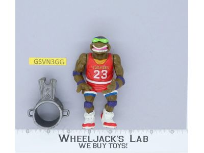 Slam Dunkin' Don Sports Teenage Mutant Ninja Turtle 1991 Playmates Action Figure