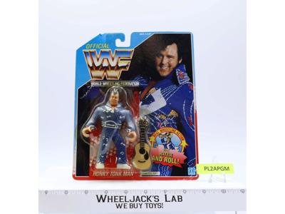 Honky Tonk Man WWF Wrestling 1990 Hasbro Action Figure NEW MOSC SEALED