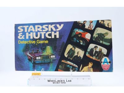 Starsky & Hutch Detective Board Game 1970's Spelling-Goldberg Milton Bradley