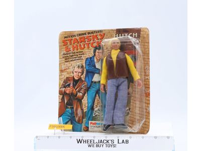 Hutch 8" Figure Starsky & Hutch 1975 MEGO PALITOY Vintage Doll NEW MOSC Sealed