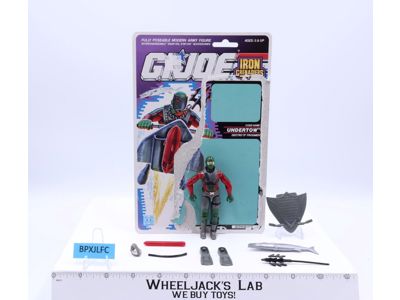 Undertow 100% Complete w/ card 1990 GI Joe ARAH Hasbro Vintage Action Figure