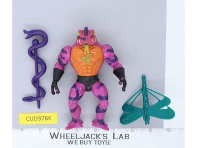 Tung Lashor 100% Complete He-Man Masters of the Universe MOTU Mattel 1983 Figure