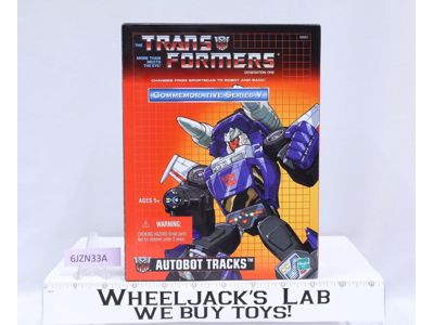Tracks Transformers Reissue Commemorative Series 2003 Hasbro Figure NEW MIB