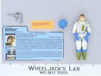 Maverick V1 100% Complete G.I. Joe 1987 Hasbro Vintage Action Figure