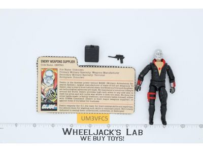 Destro V1 100% Complete G.I. Joe 1983 Hasbro Vintage Action Figure