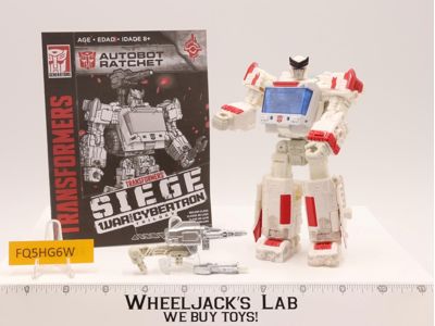 Ratchet 100% Complete Transformers Siege War For Cybertron 2019 Hasbro Figure