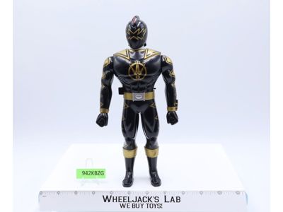 Talking Black Ranger Power Rangers Dino Thunder 2003 Bandai 10" Action Figure