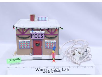 Moe's Tavern The Simpsons Christmas Village 2003 Hawthorne