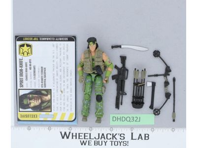 Spirit Iron Knife v4 G.I. Joe Pursuit of Cobra 2010 Hasbro Action Figure