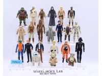 Lot of 22 Star Wars 1970s-1980s Kenner Vintage Action Figures
