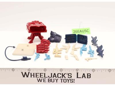Lot Battle Gear Accessory 4 Set 5 Complete 1986 Weapons G.I. Joe Vintage